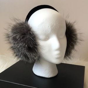 Surell Fox Fur Earmuffs